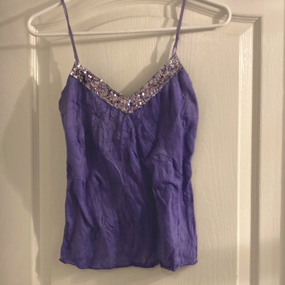 Arden B sequined tank top